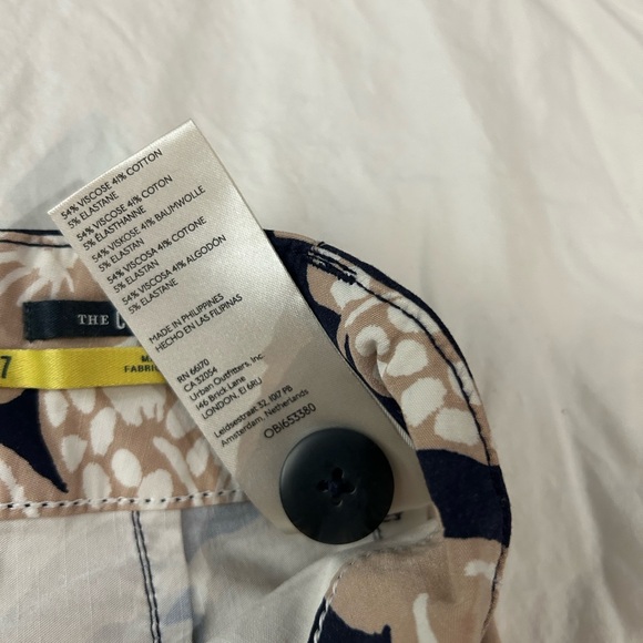 MAEVE The Colette Floral Wide-Leg Crop Pants Jo Faulkner for ANTHROPOLOGIE 27 - Picture 9 of 14